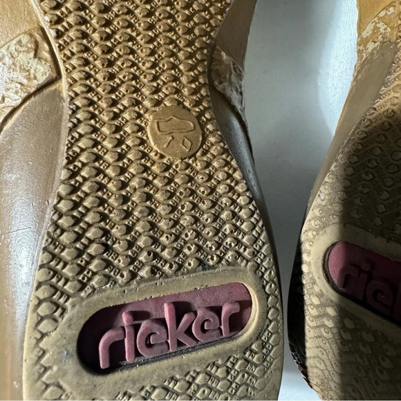 Rieker Sandals Multicolour Elastic Strap Slingback Size 36 (5 1/2) - Picture 6 of 10